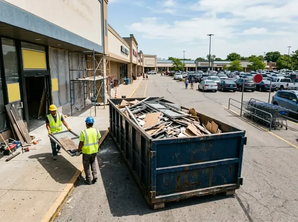 retail-store-renovation-debris-003 — frequently asked questions, Roll-off Dumpster Rentals in Parkside, PA